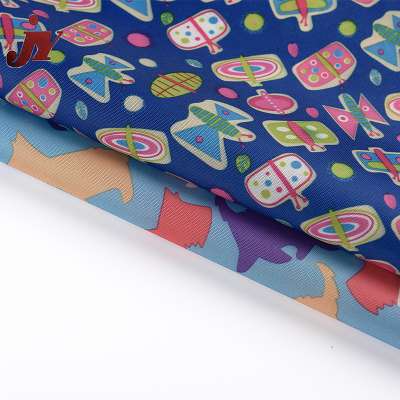 JY factory upholstery oxford custom digital printed fabric for bag and luggage